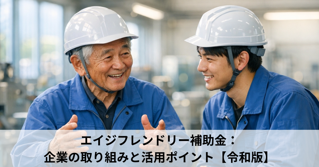 エイジフレンドリー補助金